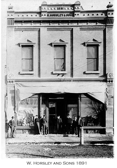 Pictureof W. Horsley and Sons building 1891